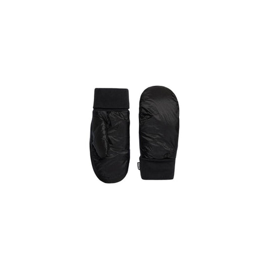 Rains Black Alta Vision Puffer Mittens ribstop