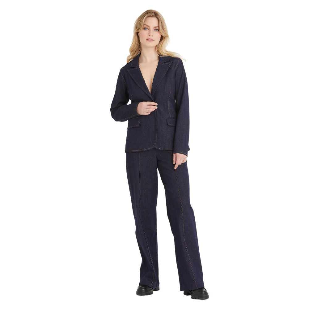 Rue De Femme Blue Denim Amia Denim