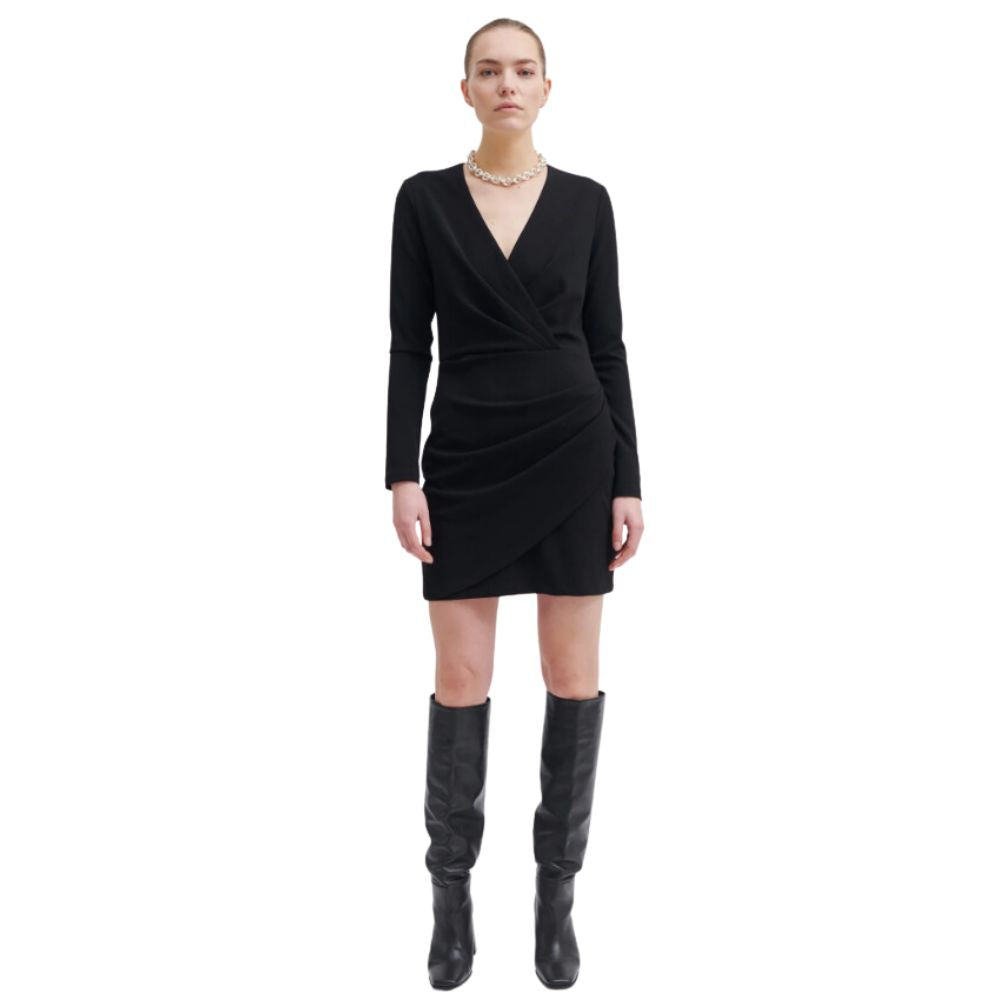 Second Female Black Kos Short Dress
