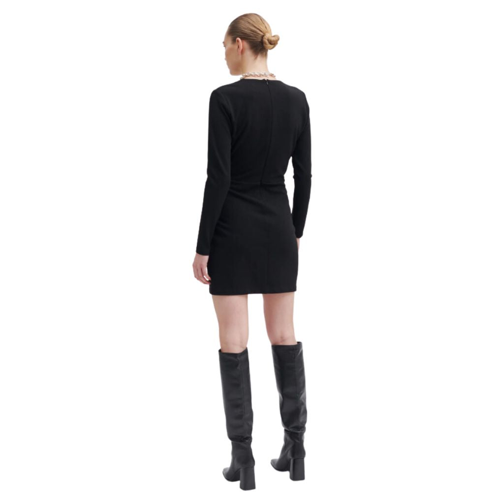 Second Female Black Kos Short Dress