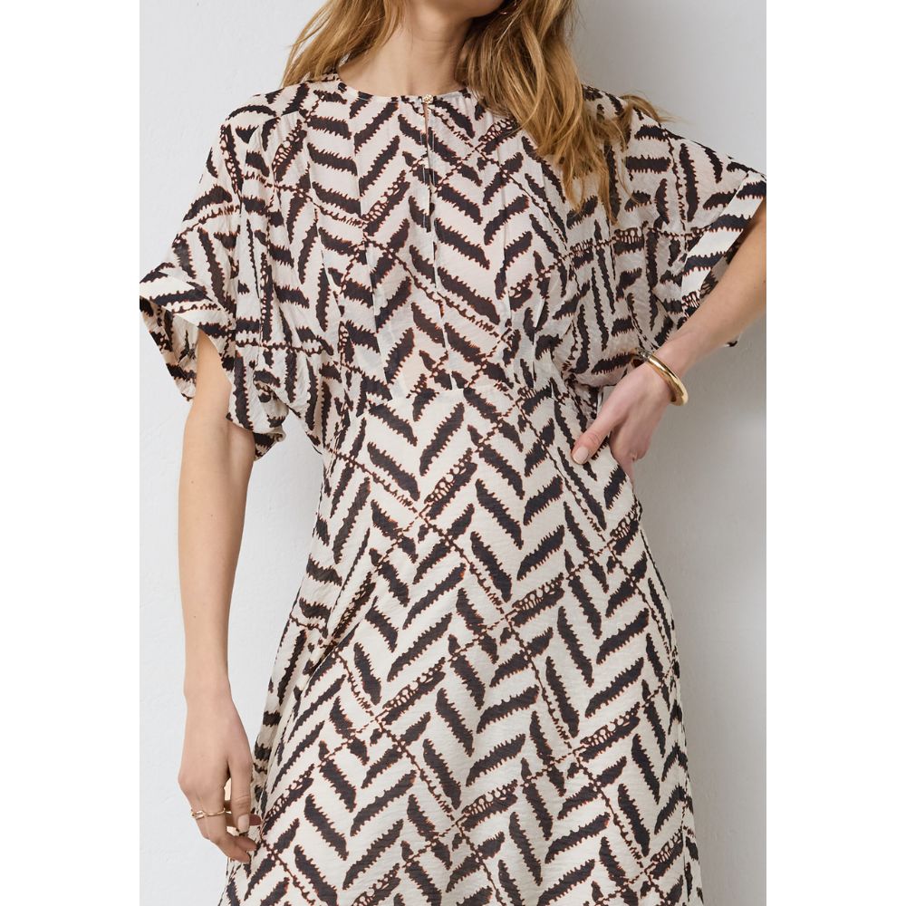 Co'Couture Off White Memphis Dress