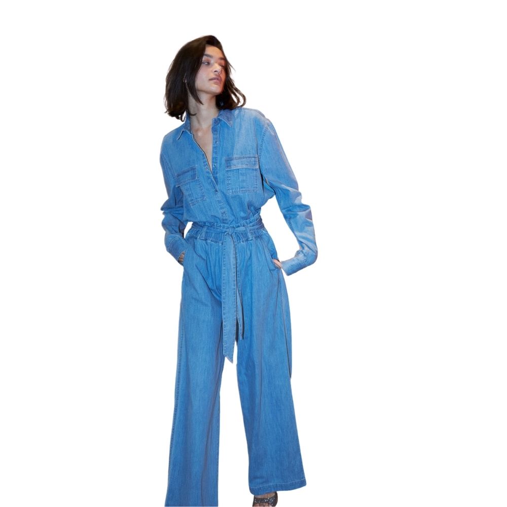 Lollys Laundry Light Blue Vicky Pants