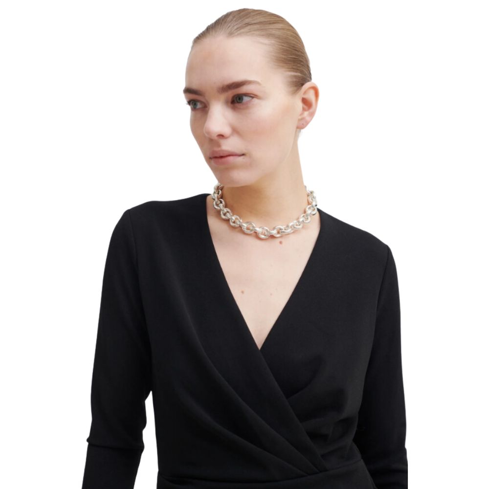 Second Female Black Kos Short Dress