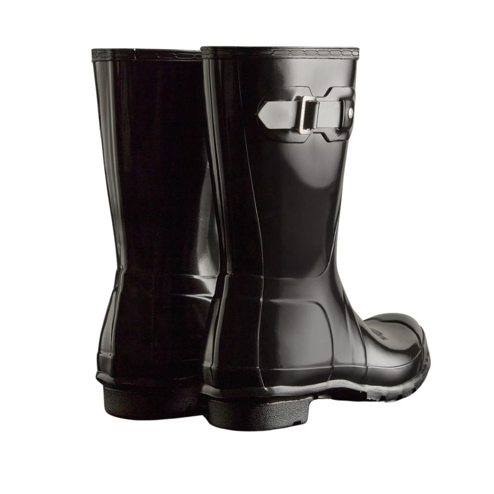 Hunter Gloss Black short Boot