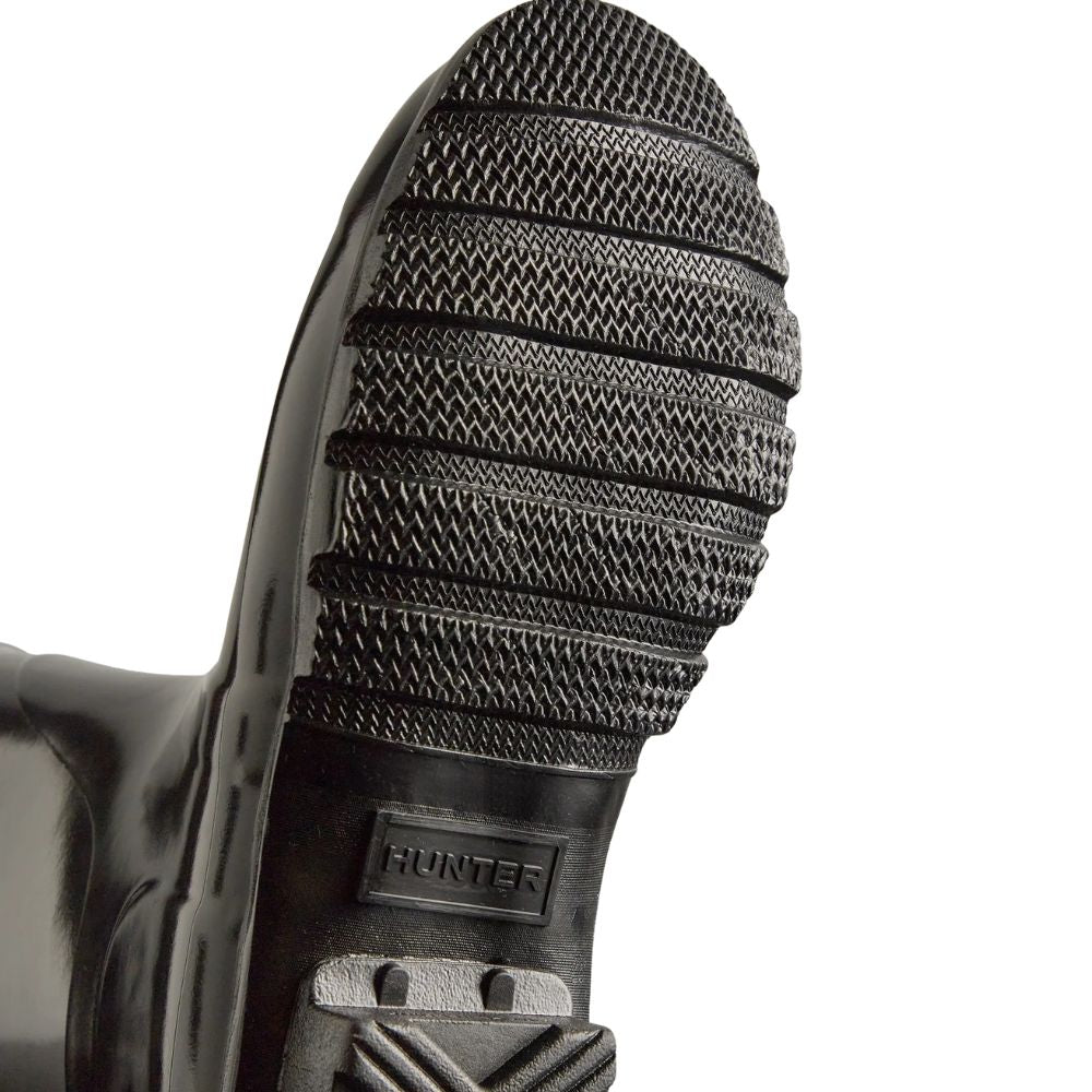 Hunter Gloss Black short Boot