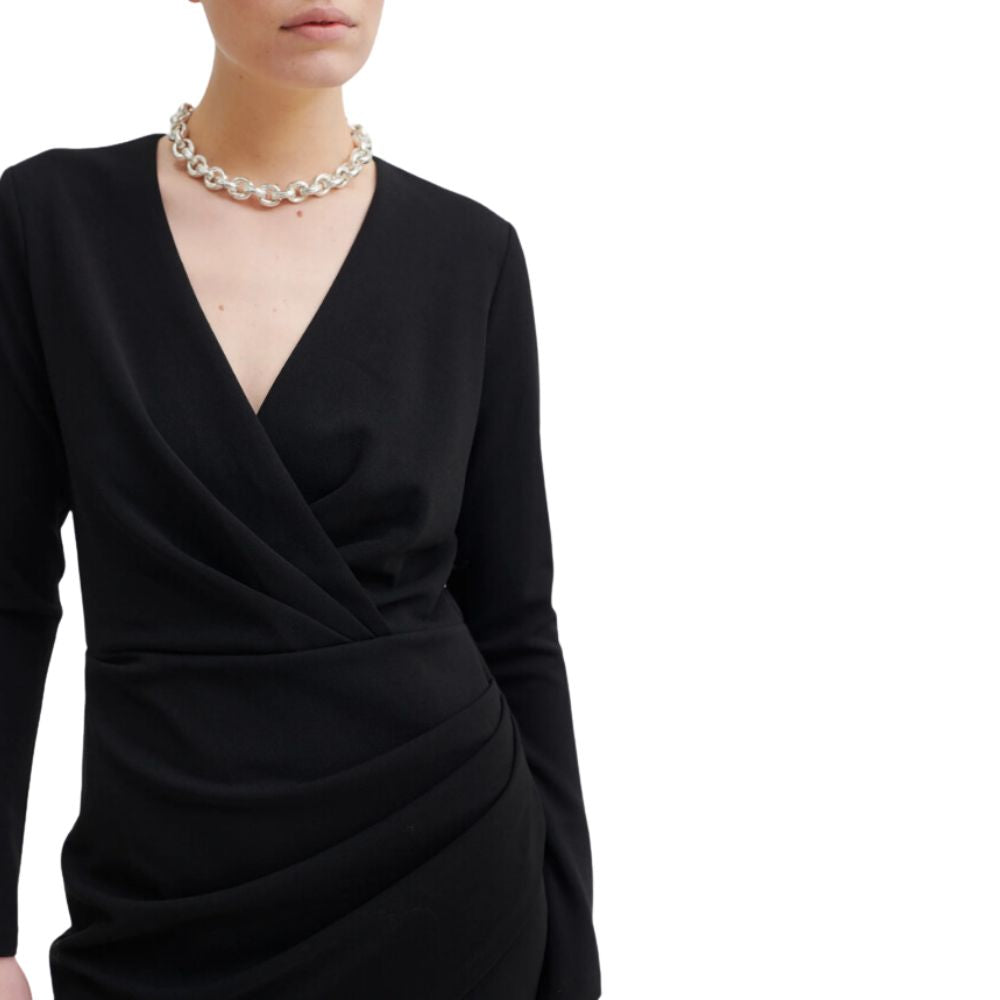 Second Female Black Kos Short Dress