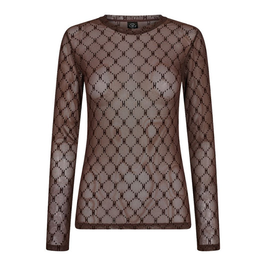 Hype The Detail Brown Mesh Logo