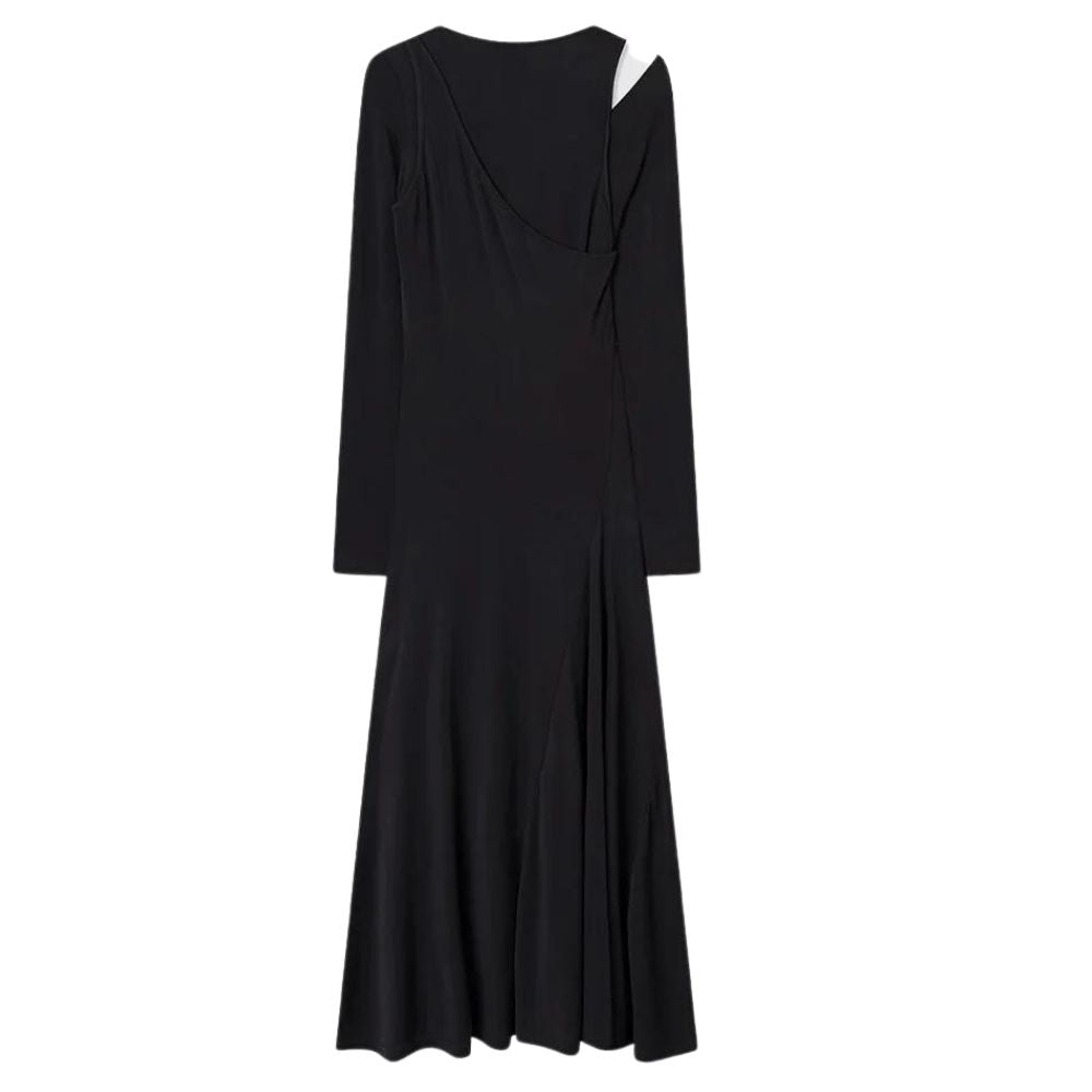 Wood Wood Black Erica Wrap Dress