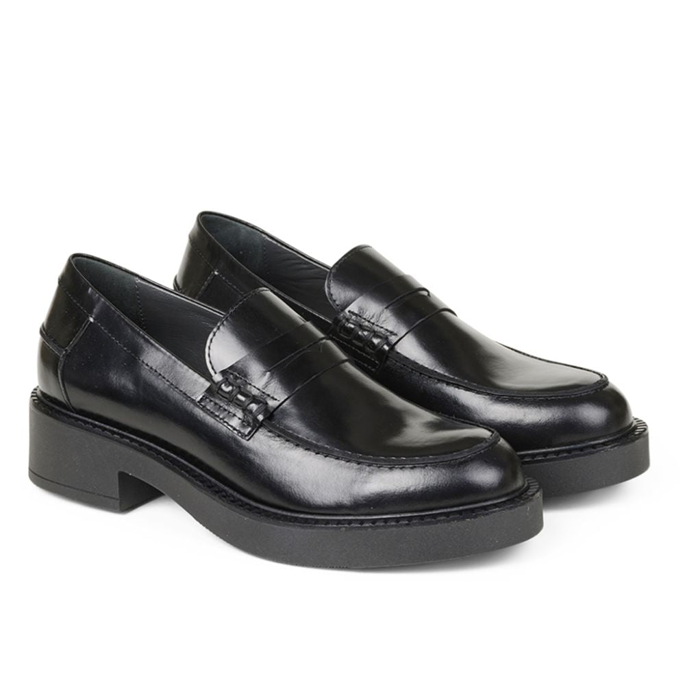 Angulus Black Loafer Ovest