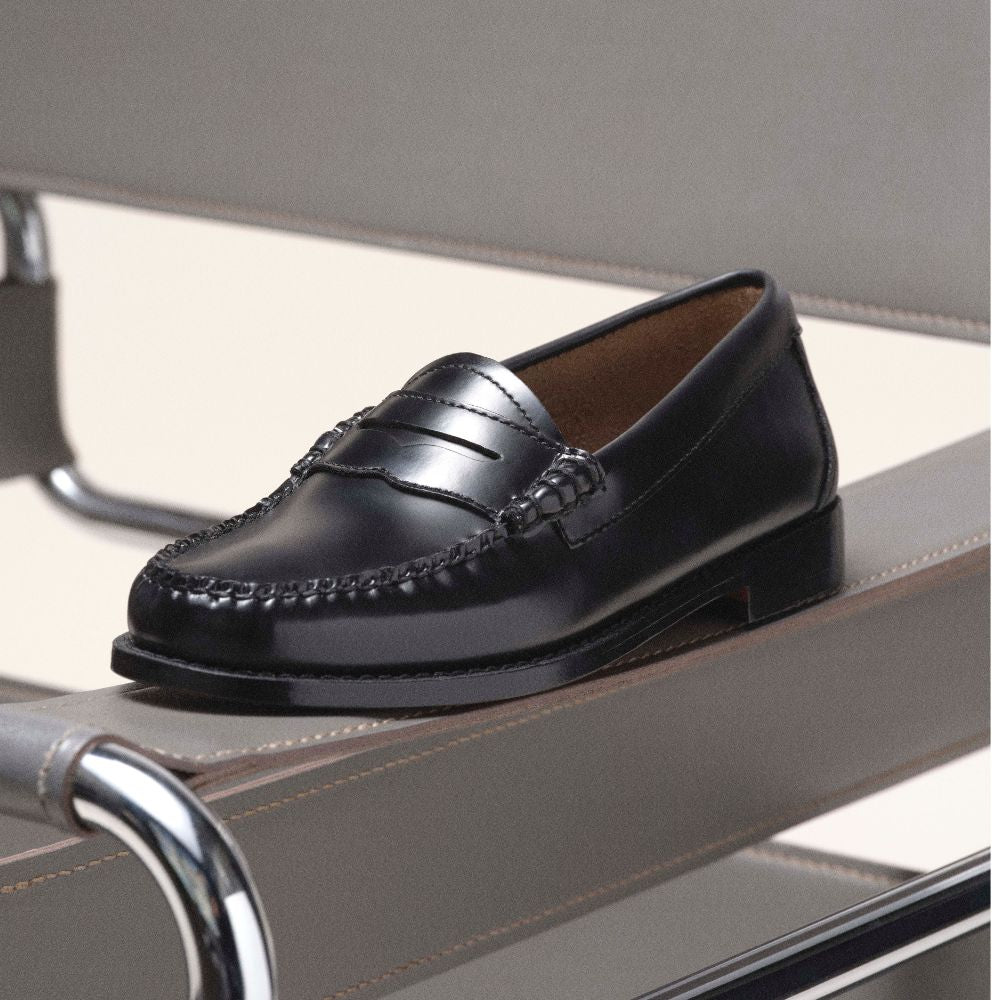 GH BASS Black Weejun Penny Loafers