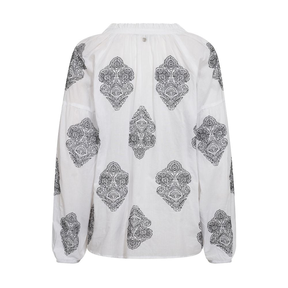 Mos Mosh White Ashi Voila Blouse