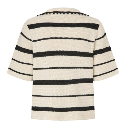 Second Female hvid/sort Susi Knit