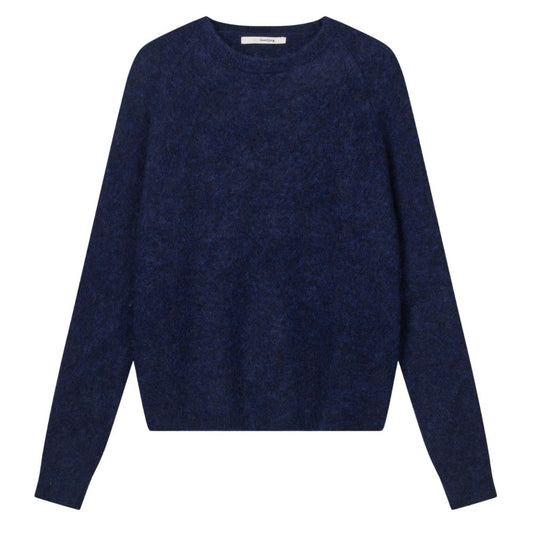 Sibin Linnebjerg Navy Fie Sweater