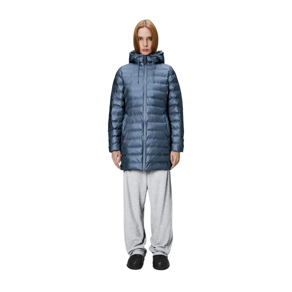 Rains Bay Lohja Long Puffer Curve Jacket
