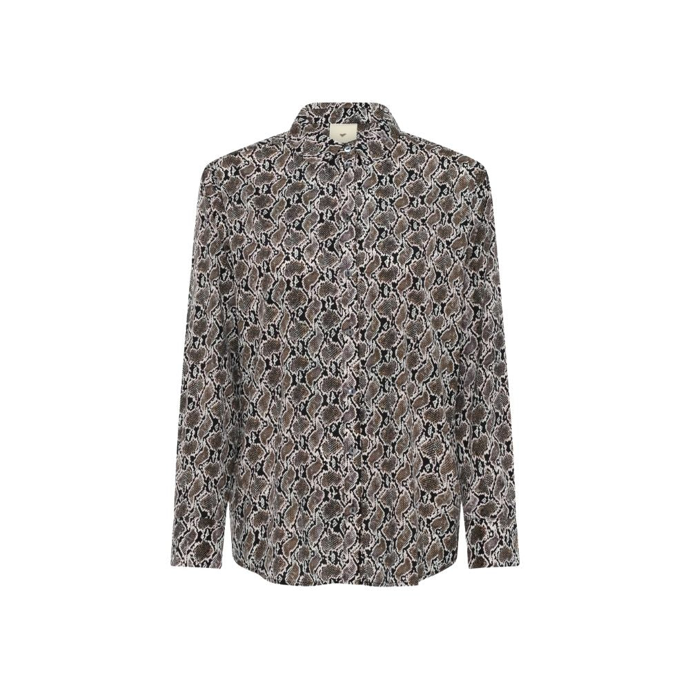 Heartmade Snake Print Milard Shirt