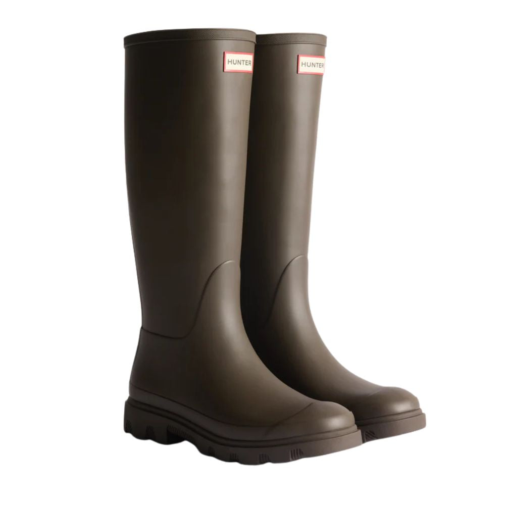 Hunter Brown Downpour Tall Boot