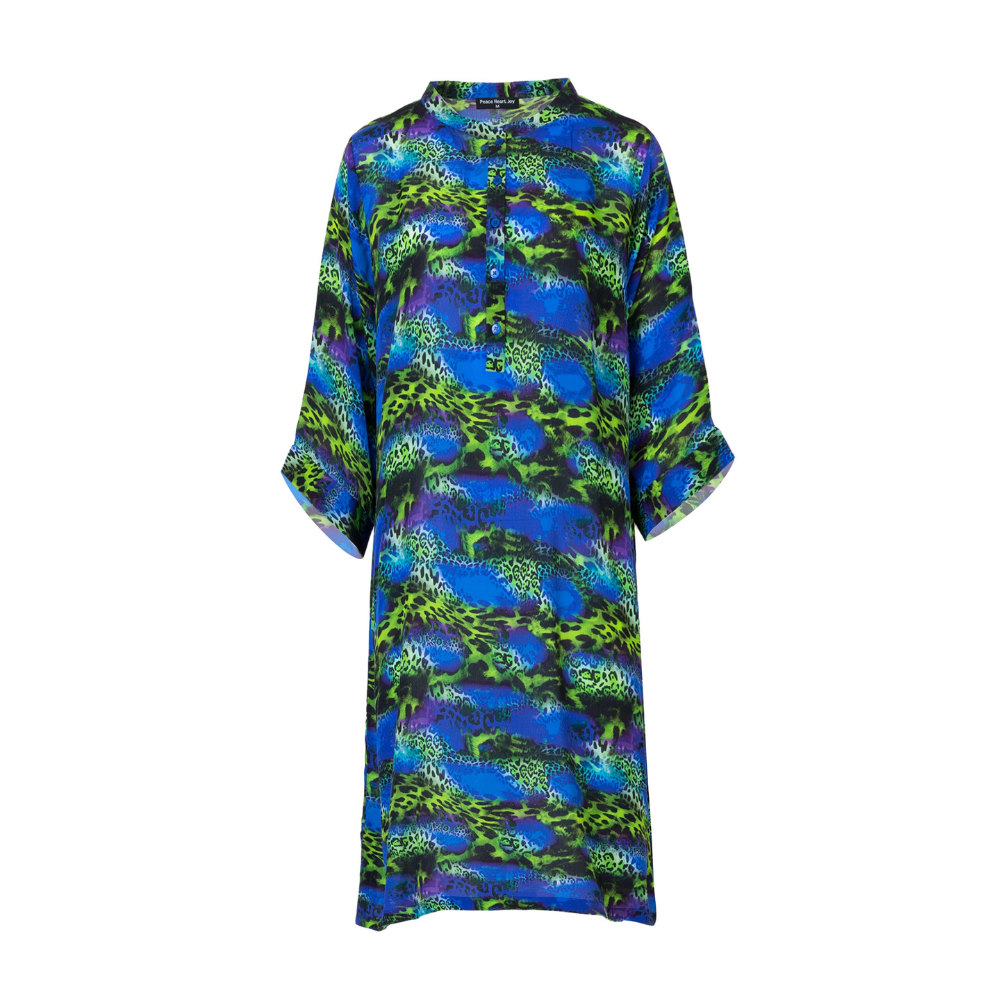 Peace Heart Joy Cobalt Color Jennifer Dress