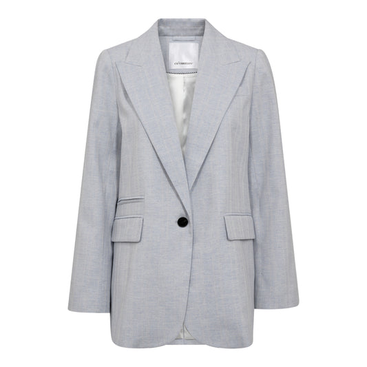 Co´Couture Light Blue Linen Blazer