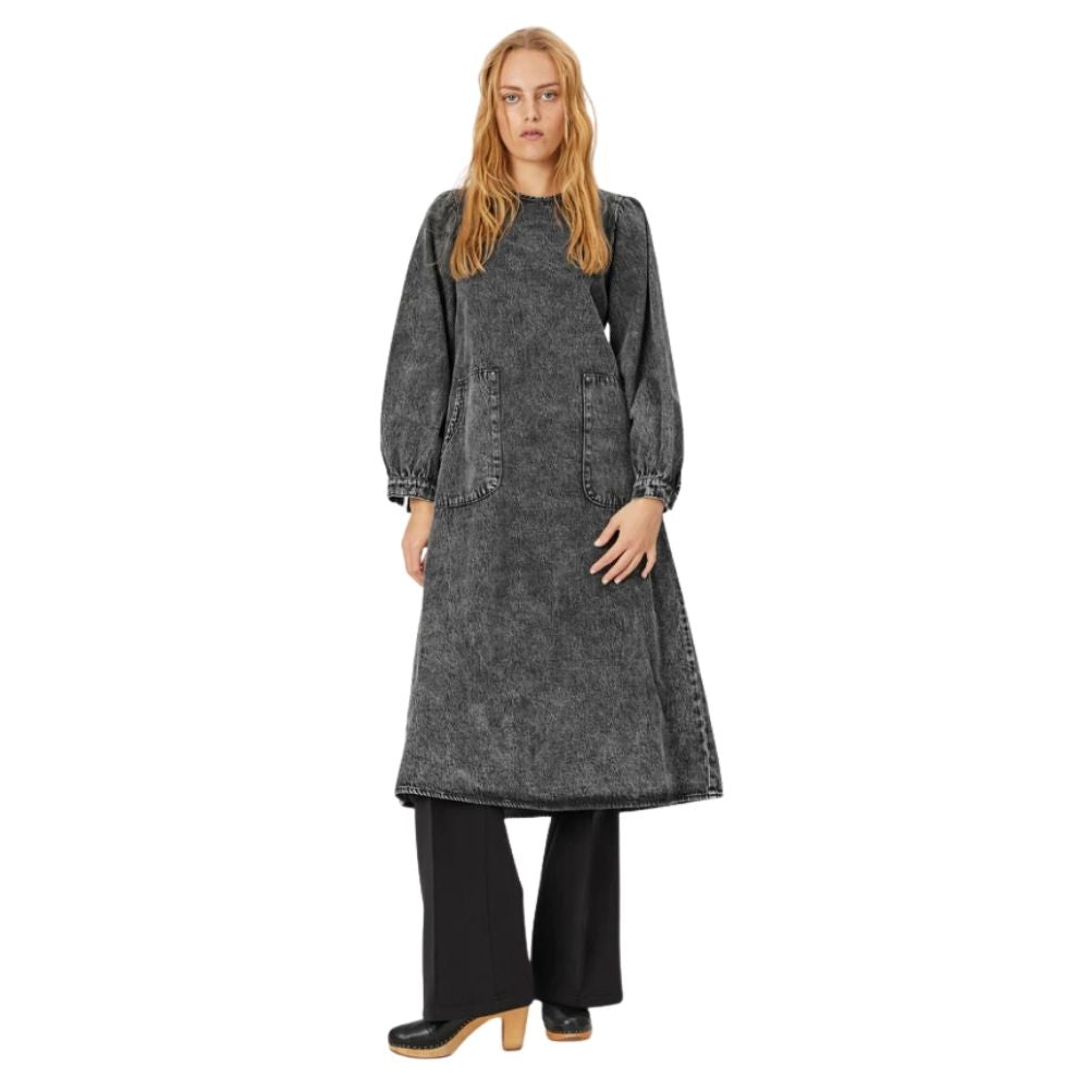 Lollys Laundry Dark Grey Melange Lucas Dress