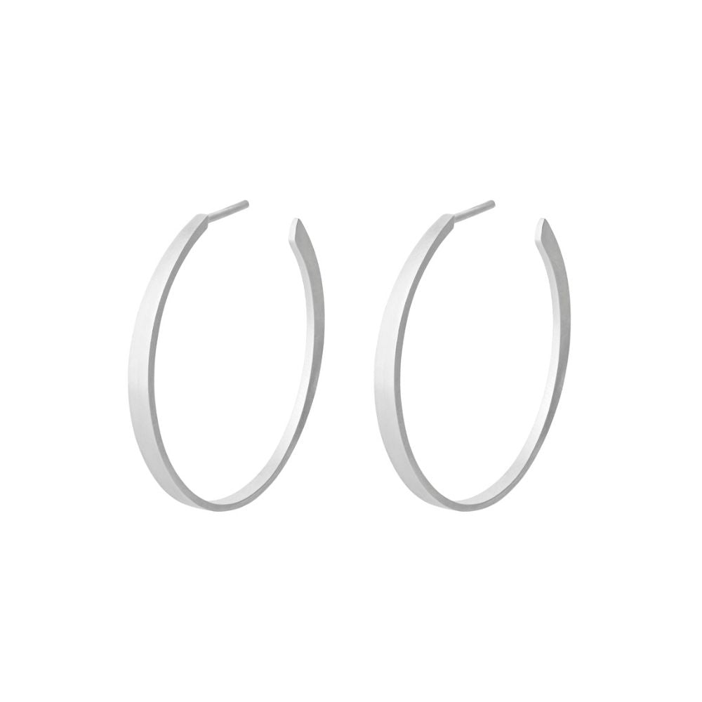Pernille Corydon Silver Eclipse Earrings