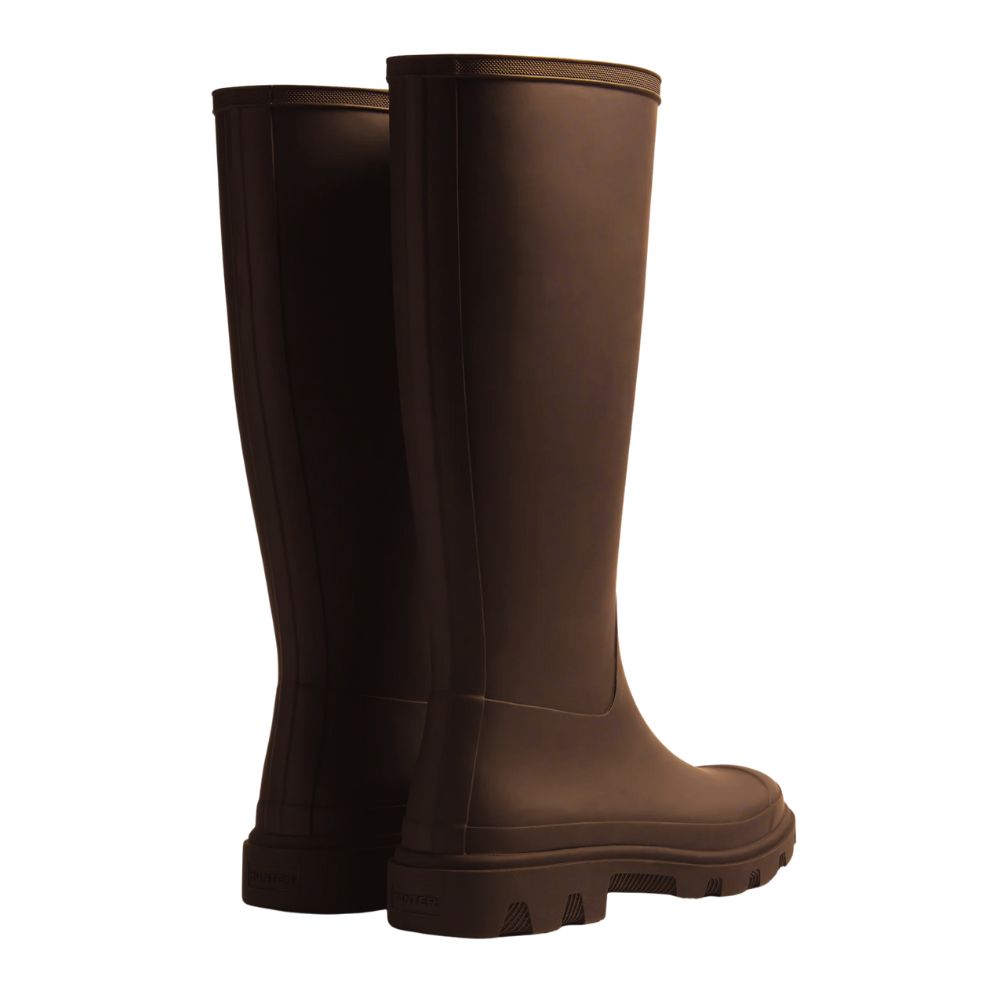 Hunter Brown Downpour Tall Boot