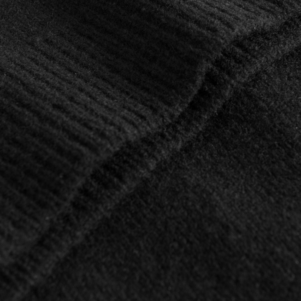Double A By WOOD WOOD Black Asta Lambswool Jumper