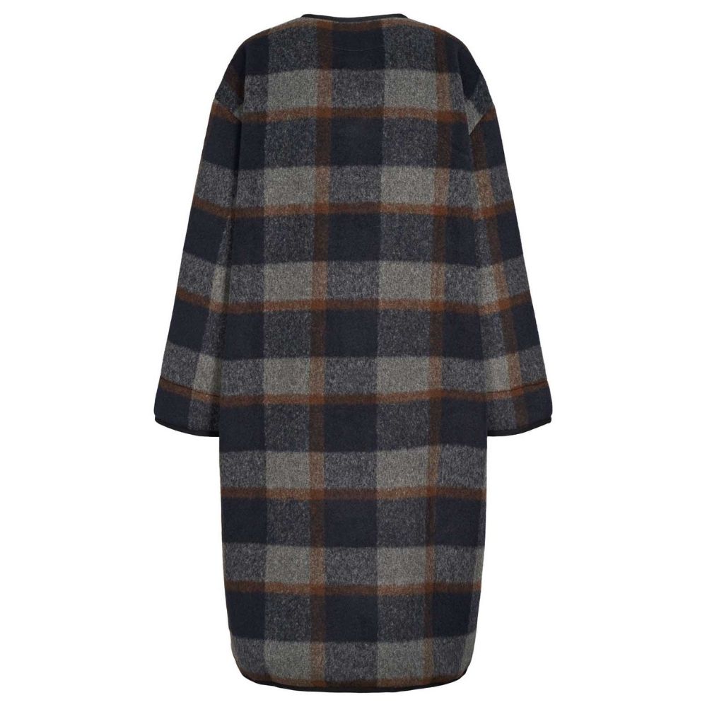 Lollys Laundry Check Print Lockerbie Coat