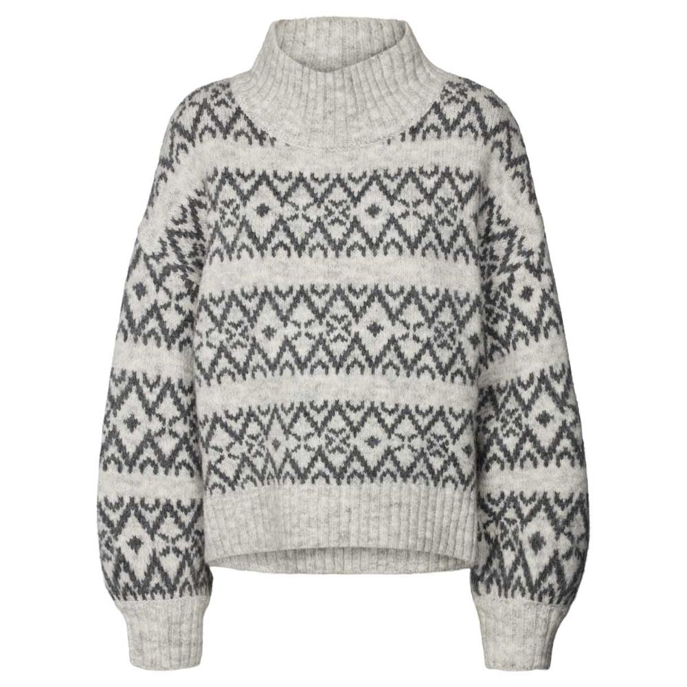 Lollys Laundry Light Grey Mille Knit
