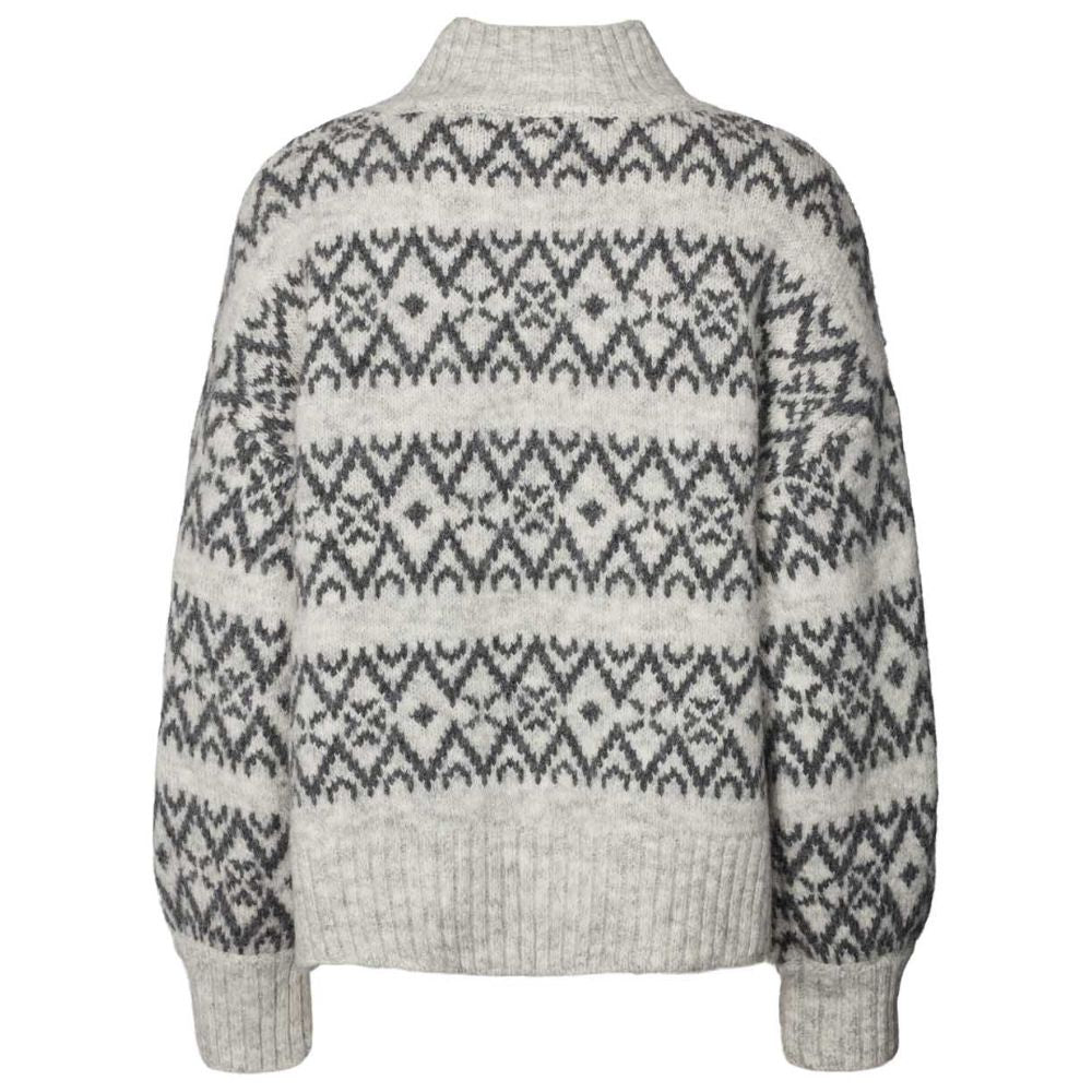 Lollys Laundry Light Grey Mille Knit