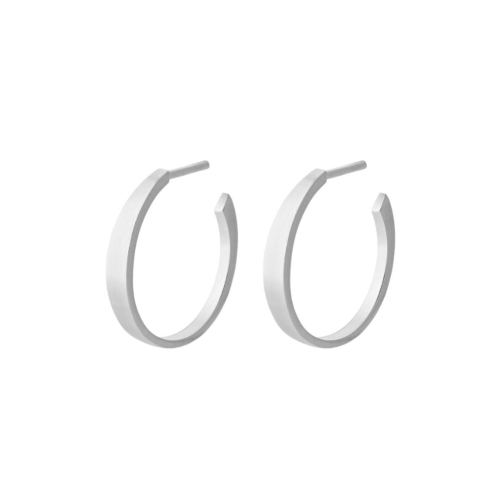 Pernille Corydon Silver Small Eclipse Earrings