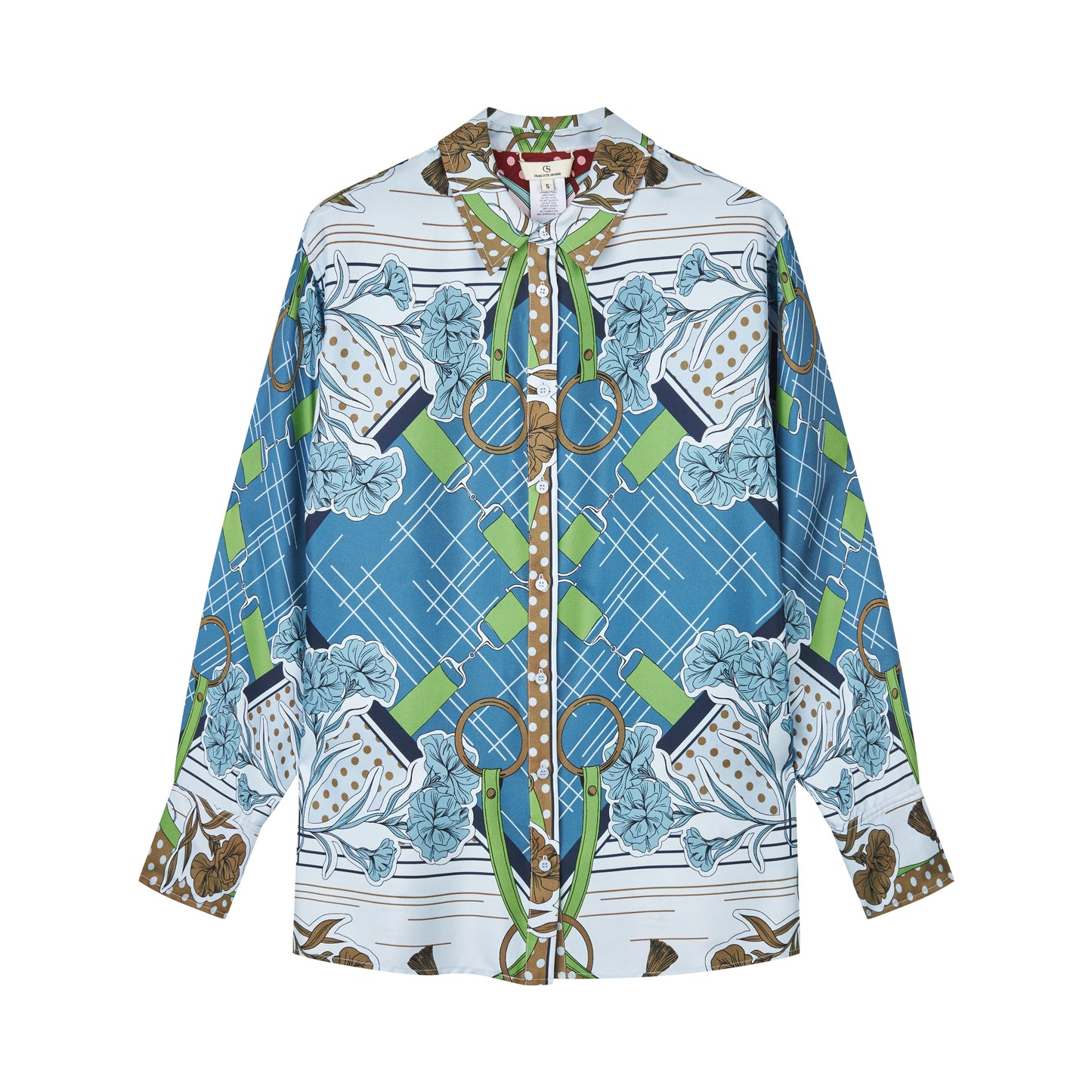 Charlotte Sparre Blue Eleonore Shirt