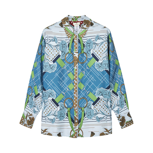 Charlotte Sparre Blue Eleonore Shirt