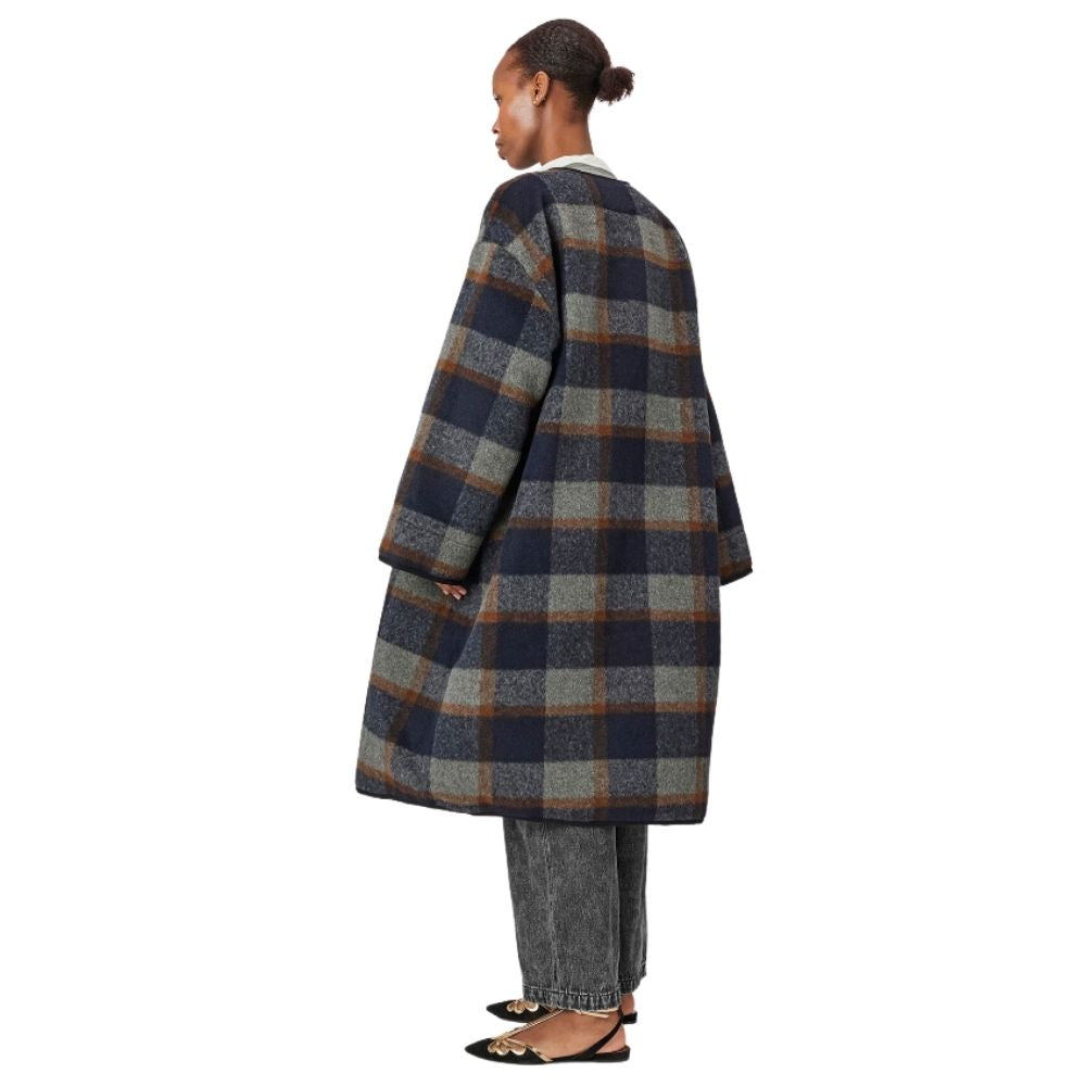 Lollys Laundry Check Print Lockerbie Coat
