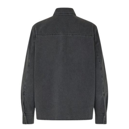 Second Female Pewter Irvanna Denim Shirt