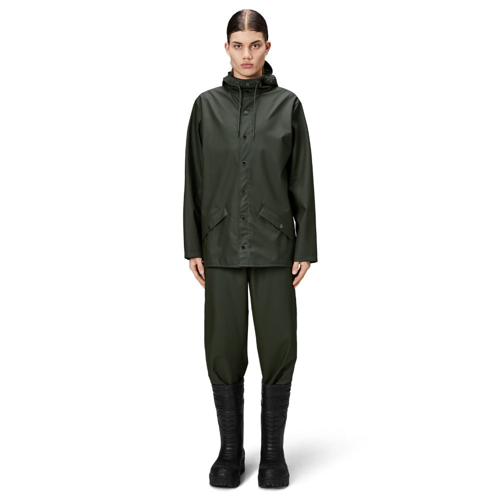 Rains Green Jacket W3