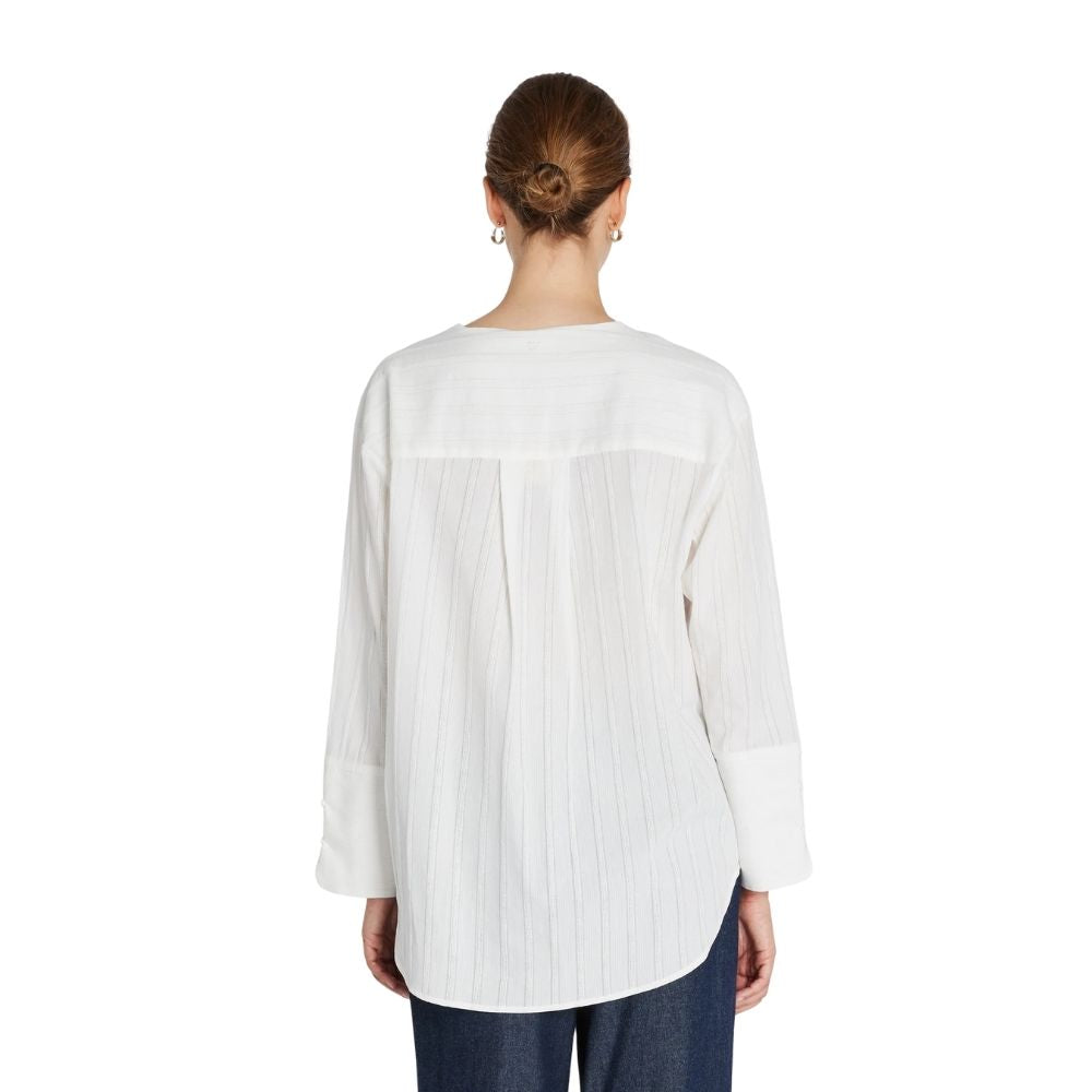 Heartmade White  Metan Shirt