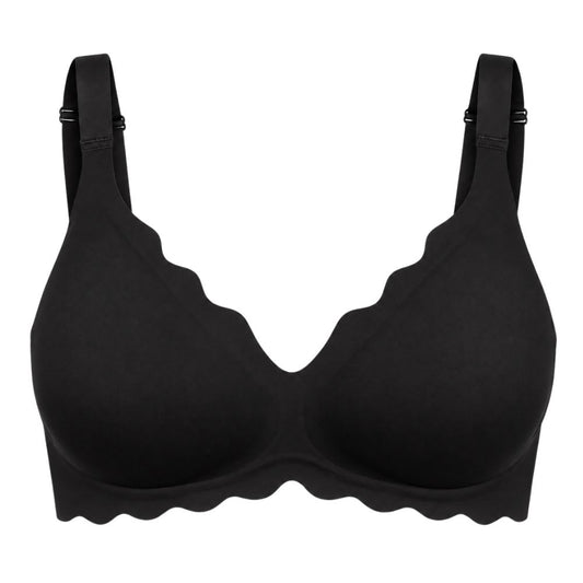FEMIFEMME Sort Soft Scallop Bra