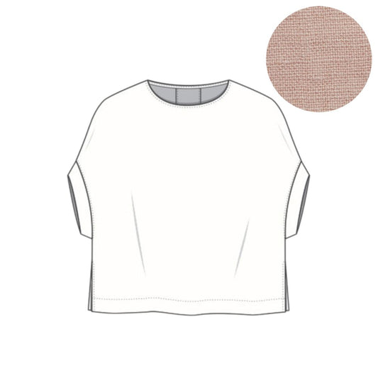 By Basics Blush Top Wide