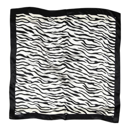 MP Danmark Giselle Black Silk Scarf