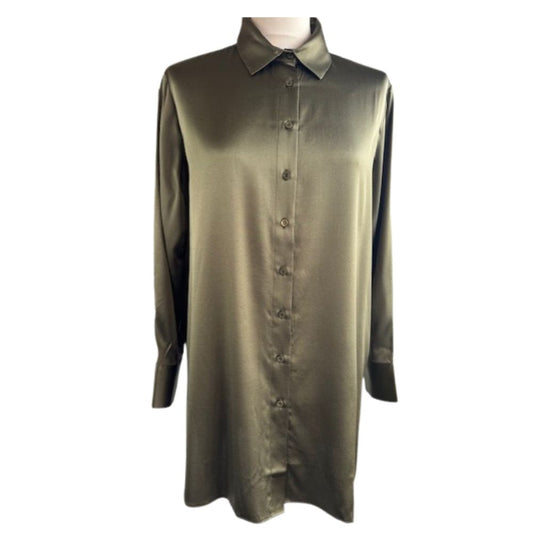 Charlotte Sparre Olive Boyfriend Shirt