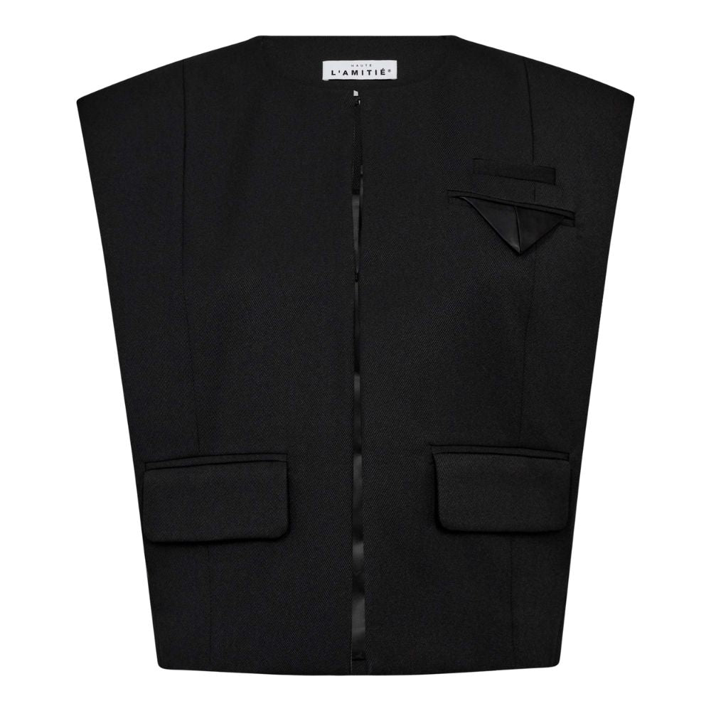 L´amitié Black Box Waistcoat