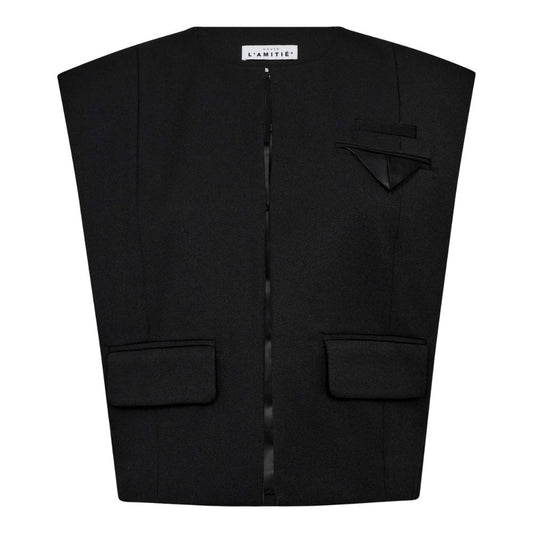 L´amitié Black Box Waistcoat