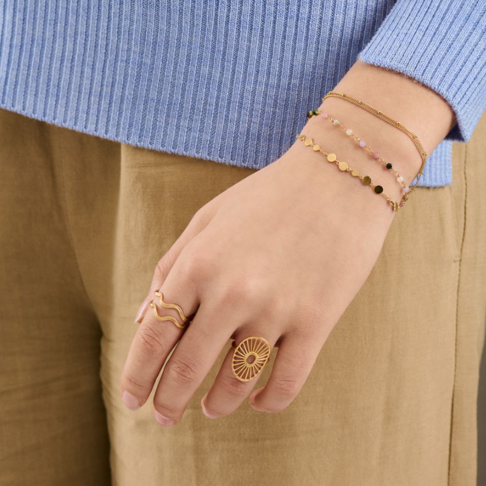 Pernille Corydon Gold Galaxy Bracelet