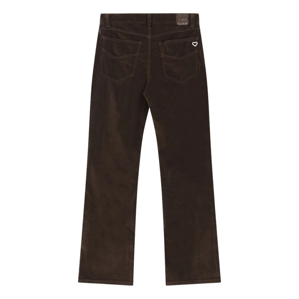 Please Dark Brown New Fine Velour