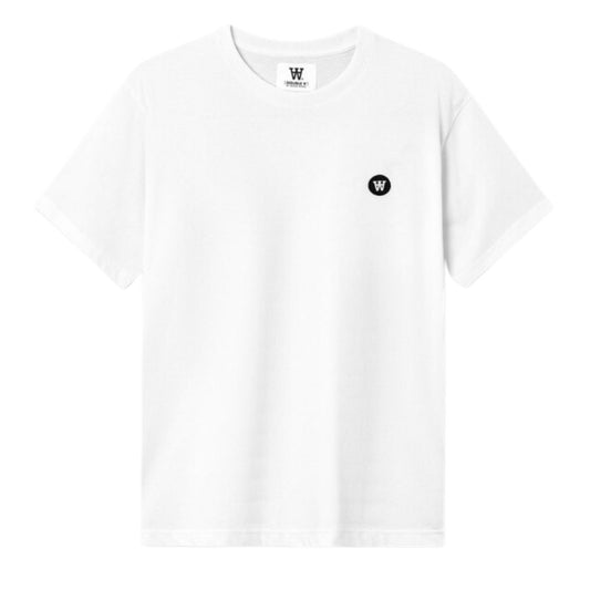 Double A By WOOD WOOD White Ace Badge T-Shirt
