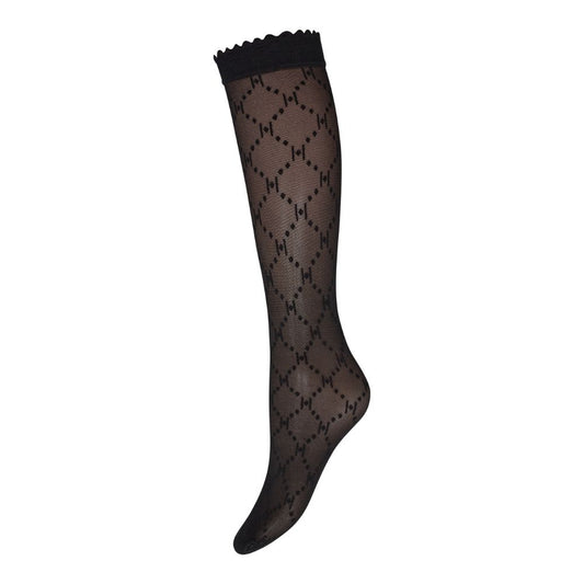 Hype The Detail Black Logo Knee High