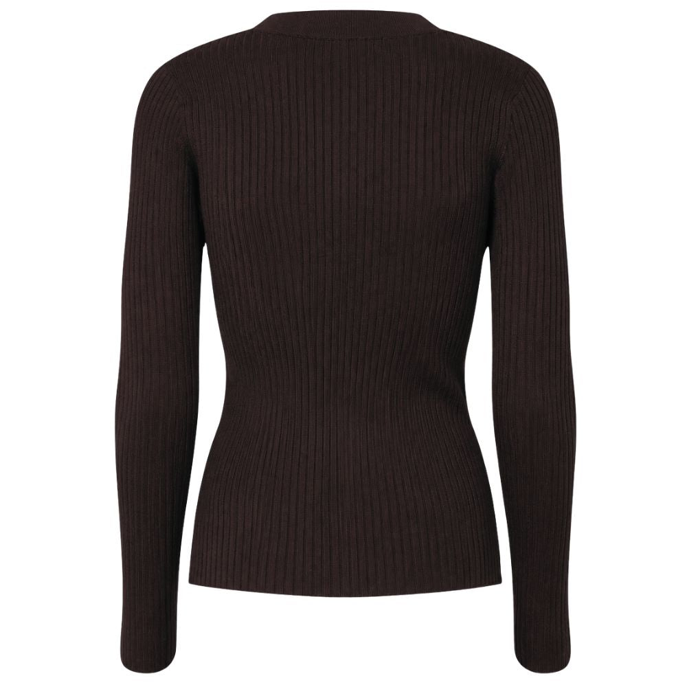 Rue de Femme Brun Lope Knit Cardigan
