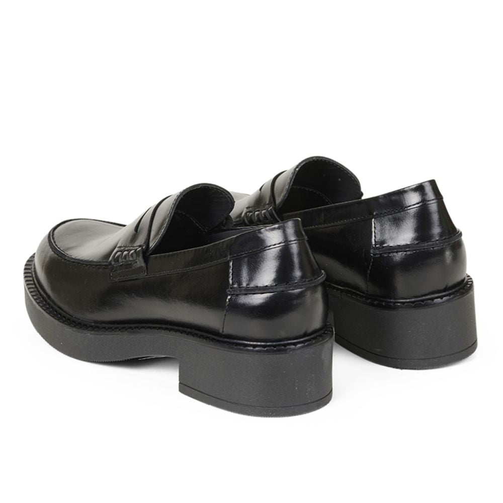 Angulus Black Loafer Ovest