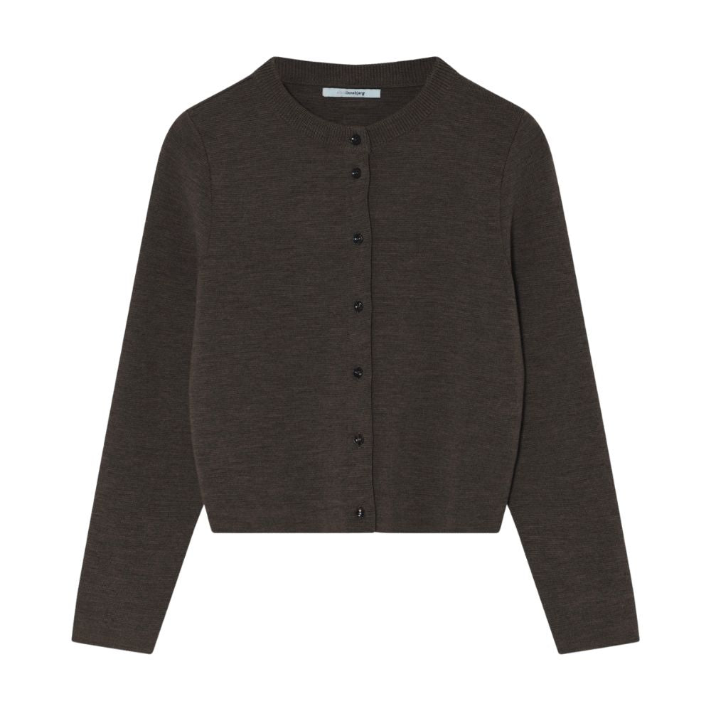 Sibin Linnebjerg Brown Ophelia Cardigan