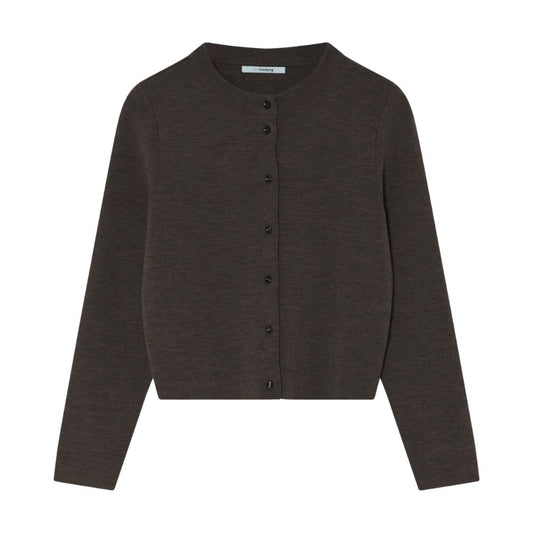 Sibin Linnebjerg Brown Ophelia Cardigan